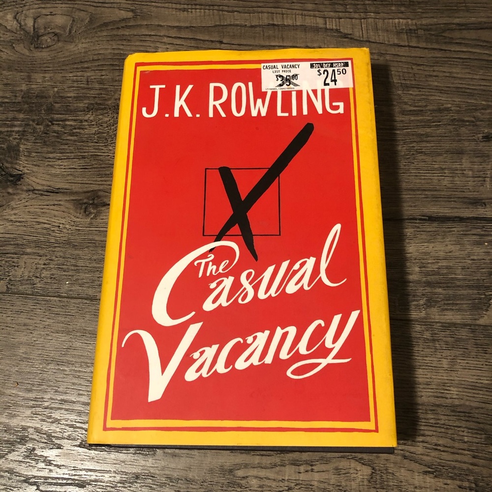 JK Rowling’s The Casual Vacancy 📖
